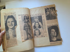 Vtg 1940   s Ww2 Homemade Hollywood Movie Stars  Glamour Girls  Animals Scrapbook