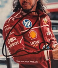      Lewis Hamilton  -  Ferrari ferrari  -  Signed  -  F1      6x4 Photo
