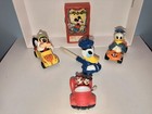 5 Vintage Walt Disney Mickey Dancer Minnie Mouse Goofy Donald Duck Matchbox Cars