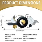 Abstract Metal Wall Art Modern Metal Wall Sculptures Large 59  X 25  3d Textu   