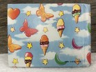 Vtg Autograph Book Cr Gibson Butterfly Rainbow Heart  Moon Star Ice Cream Cute