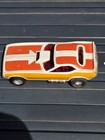 Aurora Afx White yellow red Cuda Funny Car Ho Scale Slot Car 