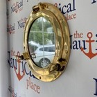 Golden Finish Boat Window Antique Ship Vintage Brass 12 Inches Glass Porthole