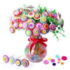 1000 Pcs Resin Buttons  Assorted Sizes Round Craft Buttons For Sewing Diy Crafts