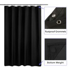 Llscl Fabric Shower Curtain Liner  Waterproof Hotel Quality  Bathroom Curtain   
