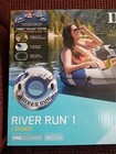 Intex River Run 1 Lounge Inflatable Water Float  53    Diameter  Blue white     
