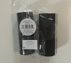 2-pack Matte Tulle Black 6  X 25 Yards Each Mesh Crafting Roll Spool