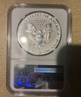 2019-s American Silver Eagle Enhanced Reverse Proof Ngc Rev Pf69 Beautiful 