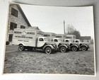 Mushroom Growers Mga Kennett Square Pa International Truck Photo 1940s 8x10  Vtg