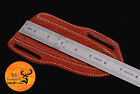 Genuine Leather Hand Crafted Belt Sheath Holster For Fixed Blade Knife Edc 911