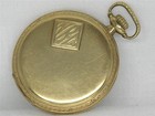 Antique 44mm Bulova Gents 14k Yellow Gold Filled 17 Jewel Pocket Watch  Running 