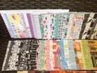 Huge 6x6 Scrapbook Paper Lot 1 160 Sheets many Themes   Patterns new