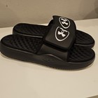 Under Armour Ignite Pro 8 Men   s Slides Black Size 13 Memory Foam