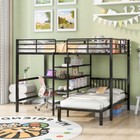 Full Over Twin Bunk Beds With Desk And Shelves Modern Metal Loft Bunk Bed Frames
