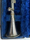 Vintage Antique Le Maire Paris Silver Tone Clarinet Made In France W  Case As-is