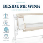 Baby Delight Beside Me Wink Bassinet   Bedside Sleeper   7-position Height Adjus