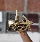 Antique Nautical Sextant German Marine 100 Working Solid Brass Vintage Gift