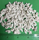  100   New 1 2  Ghost White Plastic Shank Halloween Novelty Craft Buttons-h1
