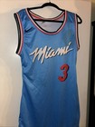 Nike Miami Heat Dwayne Wade Swingman Vice City Edition Retro Nba Jersey Mens Lg
