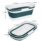 Yesland 2 Pack Collapsible Plastic Bucket Wheels 12l 3 17 Gallon Foldable