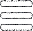 3pcs 20  Chainsaw Chain For Jonsered Cs 2166  Cs 2172  Cs 2255 