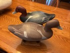 Pr Redhead Duck Decoys By Jim Pierce Of Havre De Grace Md Circa 1980s