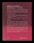  basic For The Apple Ii  Programming   Applications  By Larry Goldstein 1982 Pb