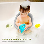 Baby Bath Seat  2025 New Upgraded Infant toddler Sit Up Bathtub Seat For 6-12   