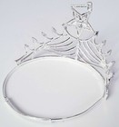 Freemason Masonic Oes Grand Matron Silver Tone Rhinestone O e s Adjustable Crown