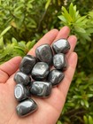 Grade A   Hematite Tumbled Stones  0 75 -1 25  Tumbled Hematite  Wholesale Bulk