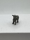 Vintage Pewter Lamb Miniature Nativity Shelf Sitter Figurine