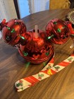 Disney Parks Holiday Christmas Mickey Jingle Bell Red Light Up Sipper Cup