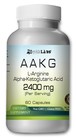 Akg Alpha Ketoglutaric Acid 2400mg Capsules Serving - Usa Deal