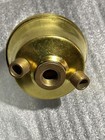Vintage Solid Brass Cluster Head  2 Light    1 8 Ips Bottom Base W  1 4-27 Stud