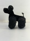 Vintage Steiff Snobby Poodle Dog Black 1960s - 10cm 4in - No Chest Tag  Collar