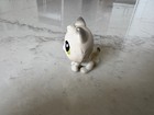 White   Grey Kitty Cat W  Green Eyes  100- Littlest Pet Shop - Hasbro Lps 2006