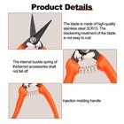 8-inch Goat Hoof Trimming Scissors  A 8 Inches  length Only   Orange 