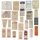Lot Of 25 Vintage 1920s Pharmacy Labels Patent Quack Medicine Apothecary Drug Rx