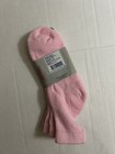 Vtg Nos Foot Care Diabetic   Circulatory Pink 2 Pair Socks Size 9-11 Usa Made