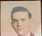 Vintage 1940s Photo Handsome Man Suit Tie Miller s Studio Knoxville Tn 5x7