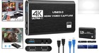 Hdmi Video Capture Device For Gaming - 4k Pass-through And Low Latency Streaming