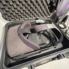 Meta Oculus Quest 1 Bundle Vr Headset 128gb Black Working Case   Extra Face Pads