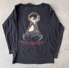 Vintage Scorpions Shirt Size Large Long Sleeve Crazy World Tour 1990 1991 Band T