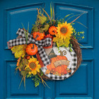 Front Door Autumn Wreath