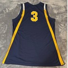 Nike W Virginia Mountaineers Basketball Jersey Xxl Navy Gold  3 Mens Authentic