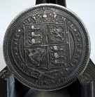 1887 Great Britain Six Pence  6p  Victoria  Sixpence Km    759  2nd Portrait