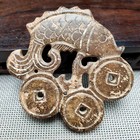 Chinese Jade collectibles  Manual Sculpture the Ancient Jade Statue Pendanth691