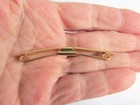 Vintage Mens Collar Pin Or Clip Gold Plate Well Dressed Man