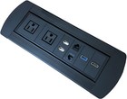 Conference Table Power Grommet Data Center Hdmi power Outlet cat 6 usb   Type-c