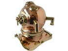 Antique Scuba Copper   Brass Diving Helmet Us Navy Mark V Deep Sea Marine Divers